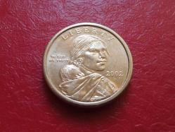 USA: ONE DOLAR 2002-P  (SACAGAWEA DOLAR)