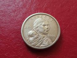 USA: 1 DOLAR 2000-P (SACAGAWEA DOLAR)