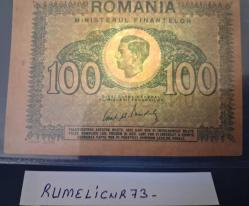 ROMANIA -100 LEU - 1945 - ÇÇT - ERRÖRLÜ