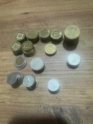 İsrail Şekeli (ILS) Bozuk Para Lotu - Toplam 113 Adet Elimde bulunan farklı değerlerdeki İsrail Şekeli (New Shekel) madeni paralar toplu lot olarak satılıktır. Paraların kondisyonları oldukça iyi durumdadır. Hem koleksiyonluk hem de kullanım amaçlı uygundur. Lot İçeriği: • 10 Şekel (Bimetalik): 3 Adet • 5 Şekel: 6 Adet • 2 Şekel: 6 Adet • 1 Şekel: 18 Adet • 1/2 Şekel (50 Agorot): 17 Adet • 10 Agorot (Sarı Küçük): 63 Adet Toplam: 113 parça madeni para.