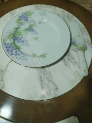 Orjinal Andrea by Sadek Japon uretimi Vintage Porselen Pasta Sunum Seti