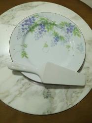 Orjinal Andrea by Sadek Japon uretimi Vintage Porselen Pasta Sunum Seti