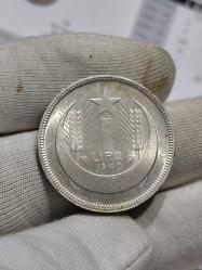 1940 Yılı Gümüş 1 Lira (İnönü) Çil+