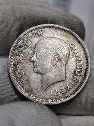 1939 Yılı Gümüş Ata 1 Lira