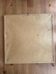 70'ler Japon Asya Çiçekleri ve Kelebekleri Çerçeveli Sanat Baskısı...NADİR!