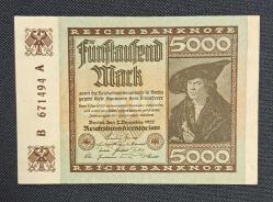 ALMANYA 5000 MARK 1922