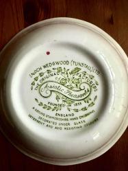 Vintage 60'lar dönemi 2 Adet Enoch Wedgwood (Asiatic Pheasants Desen) İngiliz Seramik Kaseler