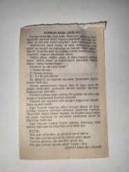 22 Kasım 2009-Orijinal Takvim Yaprağı-Doğum Günü-Söz,Nişan,Nikâh,Düğün ve Önemli Günler Hediyesi-Fazilet Takvimi-Ayet(Hadis)(Hadis-i Şerif, Sünen-i Tirmizi)-Sultan Ahmed'in Vefatı Ve Birinci Mustafa Han'ın Tahta Çıkışı (1617)-Kurban Nasıl Kesilir?
