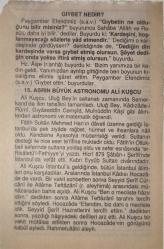 6 Aralık 2009-Orijinal Takvim Yaprağı-Doğum Günü-Söz,Nişan,Nikâh,Düğün ve Önemli Günler Hediyesi-Fazilet Takvimi-Ayet(Hadis)(Hadis-i Şerif, Müsned-i Ebu Hanife)-Ali Kuşçu'nun Vefatı(1474)-Gıybet Nedir?-15.Asrın Büyük Astronomu Ali Kuşçu