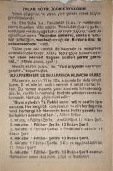 17 Aralık 2009-Orijinal Takvim Yaprağı-Doğum Günü-Söz,Nişan,Nikâh,Düğün ve Önemli Günler Hediyesi-Fazilet Takvimi-Ayet(Hadis)(Hadis-i Şerif, Sahih-i Müslim )-Hicri Yılbaşı (1431)-Yalan Kötülüğün Kaynağıdır