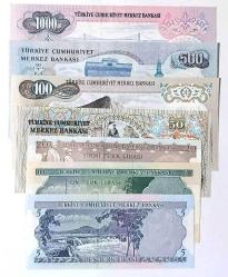 6.EMİSYON PARA SETİ ÇİL KONDİSYONDA (94)