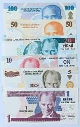 8.EMİSYON YTL PARA SETİ ÇİL KONDİSYONDA (93)