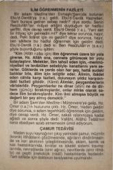 27 Aralık 2009-Orijinal Takvim Yaprağı-Doğum Günü-Söz,Nişan,Nikâh,Düğün ve Önemli Günler Hediyesi-Fazilet Takvimi-Ayet(Hadis)(Hadis-i Şerif,Sahih-i Müslim)-Ayasofyanın Yapılışı (M.537)-İlim Öğrenmenin Fazileti-Çamur Tedavisi