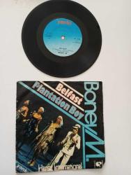Boney M.  Belfast / Plantation Boy 1977 Türkiye Baskı 45lik Plak