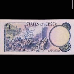 Jersey 1 pound 1976 Çil / UNC Kraliçe Elizabeth