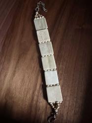 Vintage 70'ler El Oyması Orijinal Nadir Bileklik