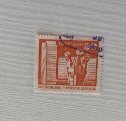 DOĞU ALMANYA-DDR=1981 M-2588 DAMGALI