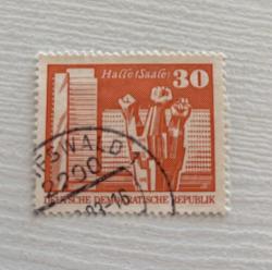 DOĞU ALMANYA-DDR=1981 M-2588 DAMGALI
