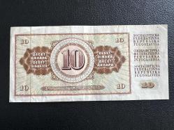 Yugoslavya 10 Dinar 1978. ÇÇT