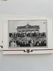 ALMANYA KLASÖRÜ 1990 BERLIN DUVARI BRANDENBURG KAPISI ALMAN BİRİMİ U679