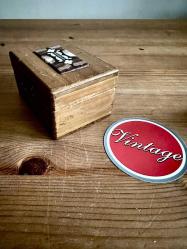 Vintage Karlsbad Koleksiyonluk Avrupa Rustik Kutu