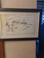 LOT.2 » Dünyaca ünlü Kırgız ressam Kadir bekov'un karakalem çalışması