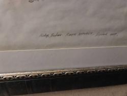 Dünyaca ünlü Kırgız ressam Kadir bekov'un karakalem çalışması