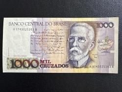 Brezilya 1000 Cruzados 1987-1988. ÇÇT. 1.000