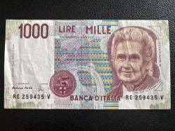 İtalya 1000 Liret 1990. ÇÇT. 1.000