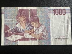 İtalya 1000 Liret 1990. ÇÇT. 1.000