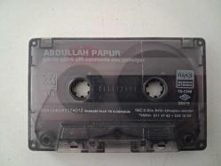 ABDULLAH PAPUR Çift Camlardan Ses Gelmiyor - KASET  ( Kartonetsiz )