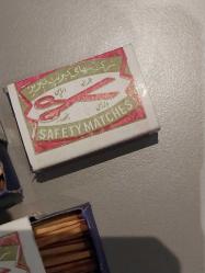 Kibrit, Koleksiyonluk Dolu Kibrit. 4 adet.