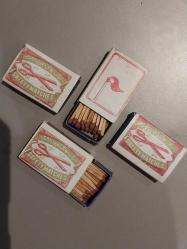 Kibrit, Koleksiyonluk Dolu Kibrit. 4 adet.
