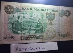 İRAN - 50 RİALS - 1971 - ÇT/VF