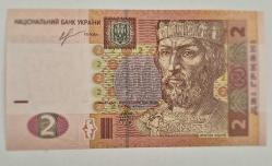 2 Grivna  Ukrayna  Parası 2013 tadavül  parası Güncel tadavül, den çekilmiş Koleksiyon değeri taşır