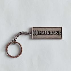 HALKBANK ESKİ METAL ANAHTARLIK
