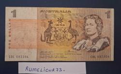 AUSTRALIA - 1 Dolars - 1974 / 83 - CLEAR