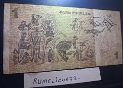 AUSTRALIA - 1 Dolars - 1974 / 83 - CLEAR