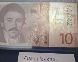 SERBIA - 10 Dınar - 2000 - CLEAR