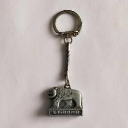 ETİBANK ASLANLI ESKİ METAL ANAHTARLIK