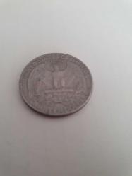 ABD Washington quarter dolar, 25 cent 1967