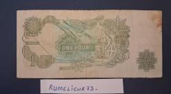 GREAT BRITAIN - 1 PAUND - 1960 / 77 - VERY CLEAR