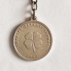 TÜRKİYE GARANTİ BANKASI ESKİ METAL ANAHTARLIK