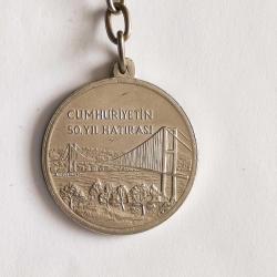 TÜRKİYE GARANTİ BANKASI ESKİ METAL ANAHTARLIK