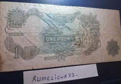 GREAT BRITAIN - 1 PAUND - 1960 / 77 - VERY CLEAR