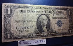 UNITED STATES of AMERICA - 1 DOLAR - 1935 - A SERIES - KORNER BORDERS ERRORS - VERY CLEAR