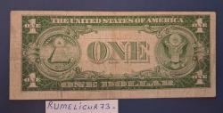 UNITED STATES of AMERICA - 1 DOLAR - 1935 - A SERIES - KORNER BORDERS ERRORS - VERY CLEAR