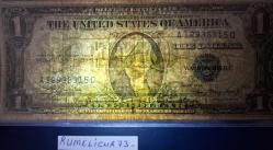UNITED STATES of AMERICA - 1 DOLAR - 1935 - A SERIES - KORNER BORDERS ERRORS - VERY CLEAR