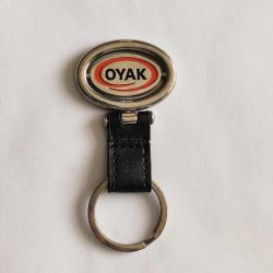 OYAKBANK MİNELİ ESKİ METAL, DERİ ANAHTARLIK