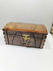 ÇY3-----CEVİZ OYMA AHŞAP TAKU KUTUSU